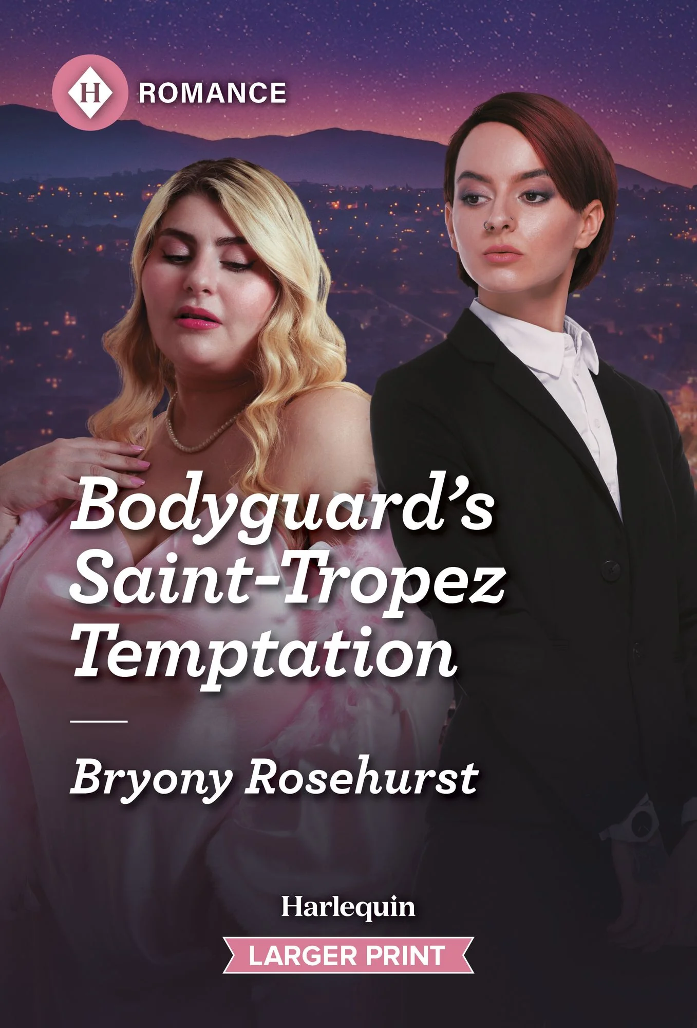 Cover of Bodyguard's Saint-Tropez Temptation by Bryony Rosehurst