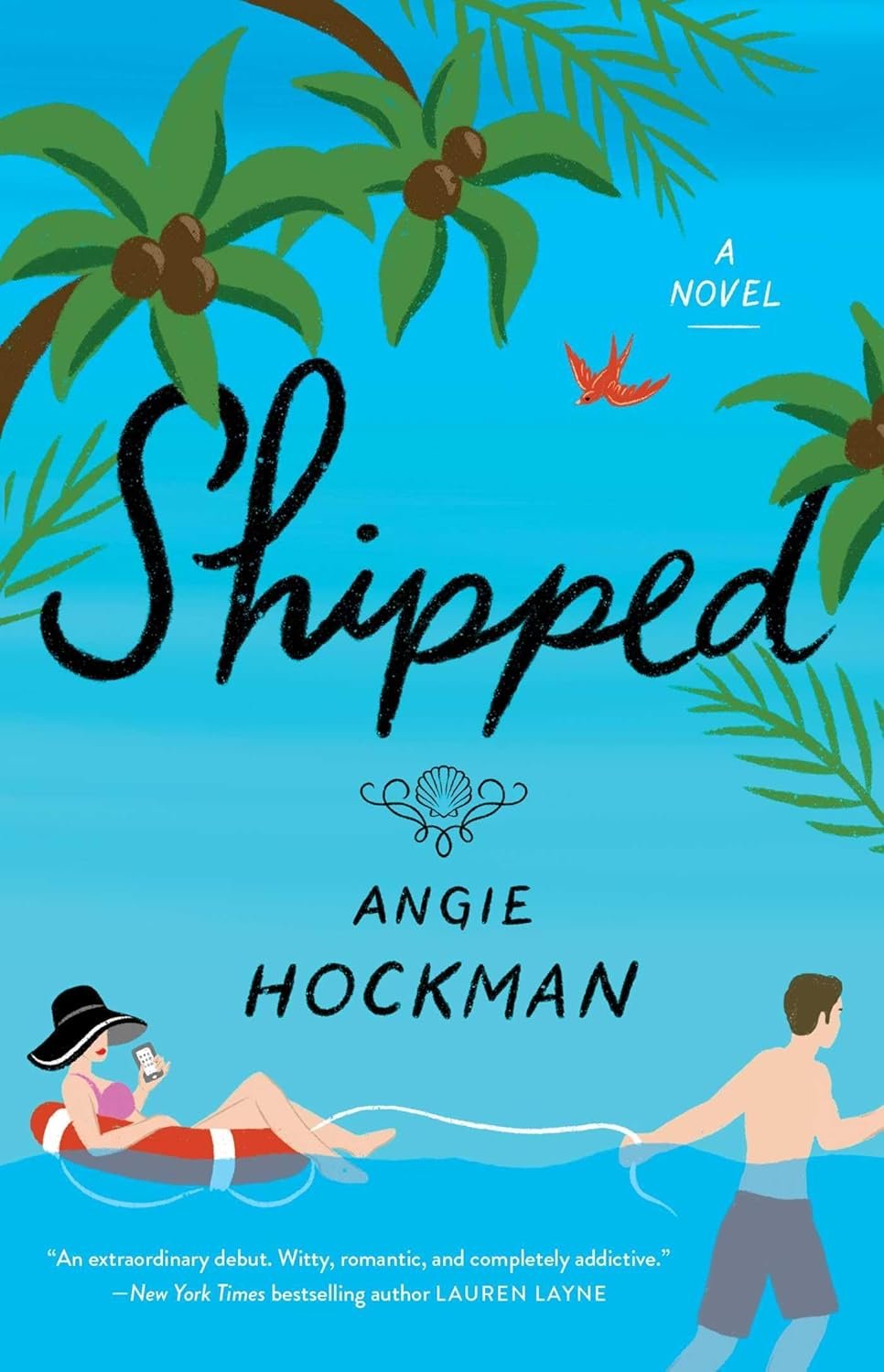 Shipped by Angie Hockman workplace rivals romance book cover