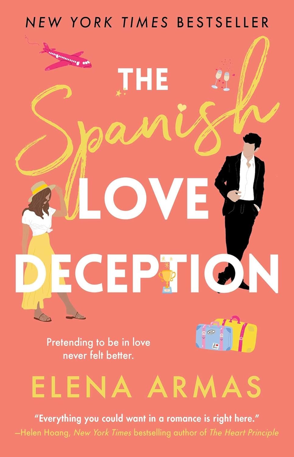 The Spanish Love Deception by Elena Armas romance book cover
