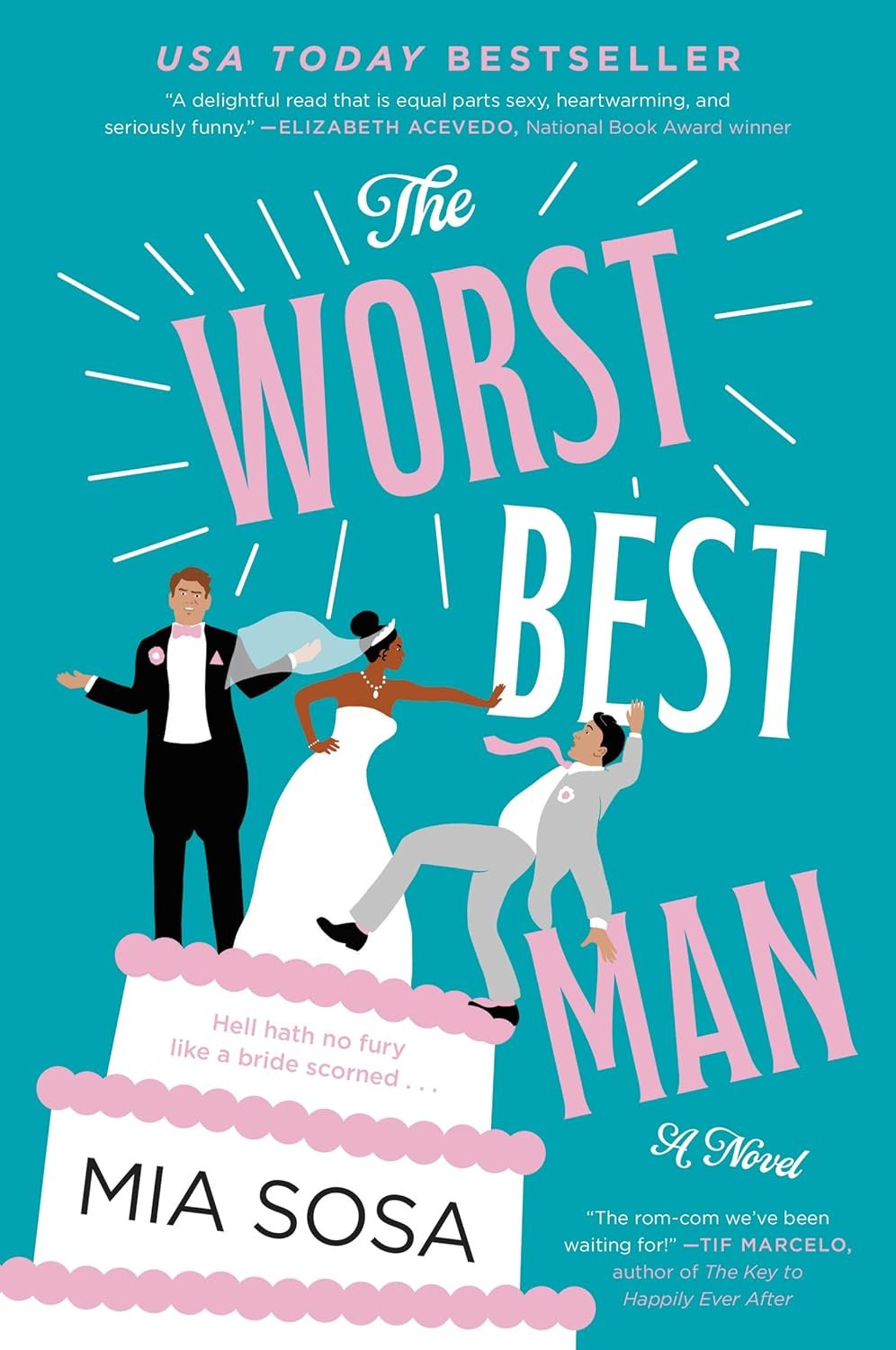 The Worst Best Man by Mia Sosa romance book cover
