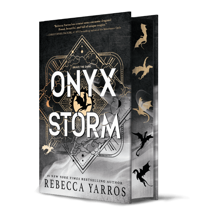 Onyx Storm by Rebecca Yarros book cover