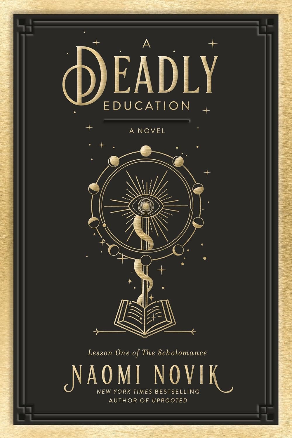A Deadly Education by Naomi Novik book cover