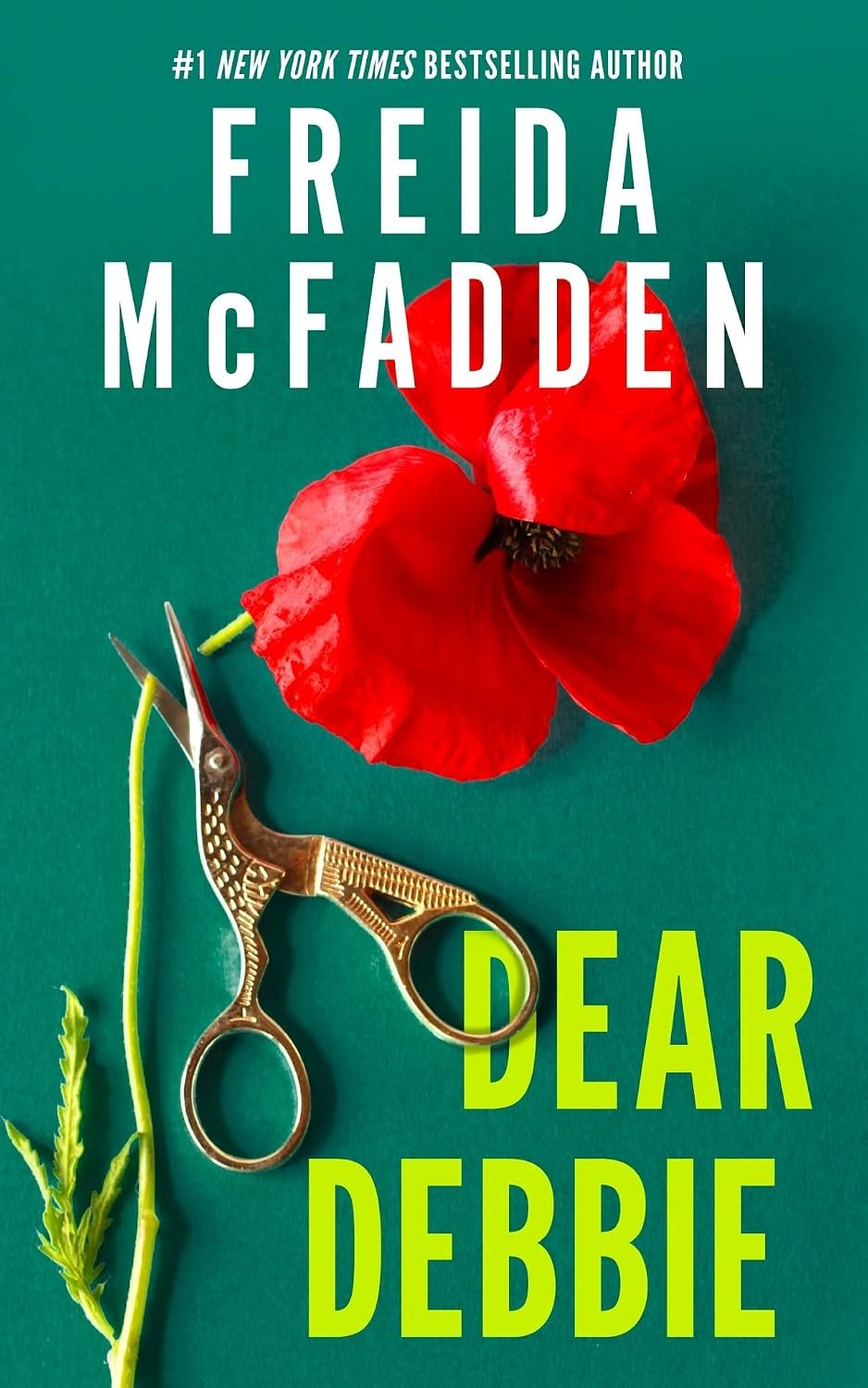 Dear Debbie by Freida McFadden cover - best Kindle Unlimited thrillers reading guide