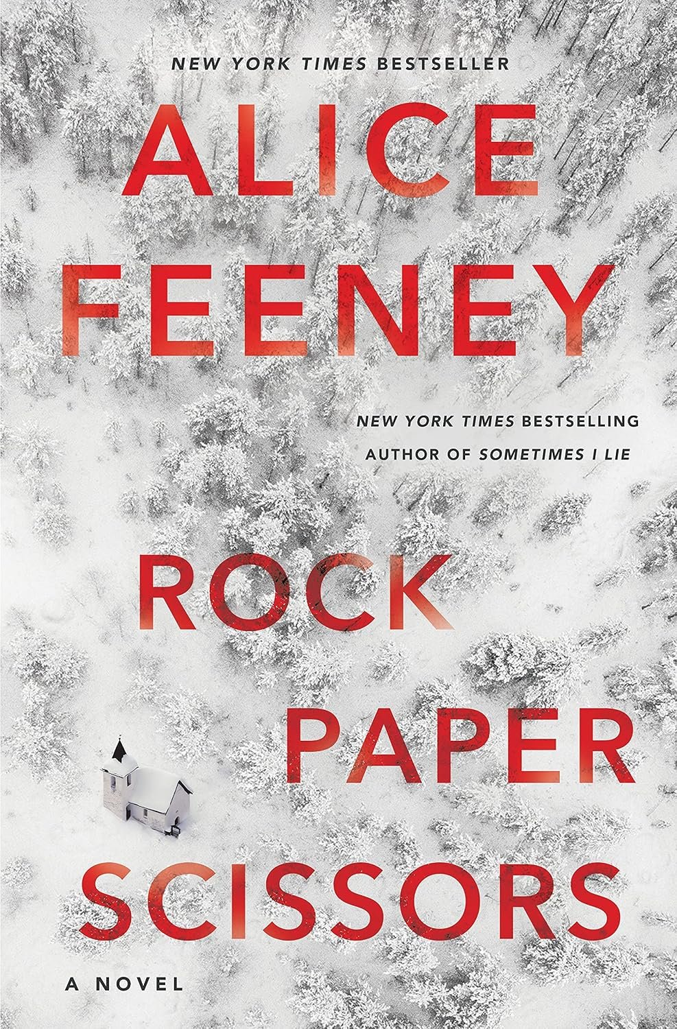 Rock Paper Scissors by Alice Feeney book cover - Kindle Unlimited thriller recommendation