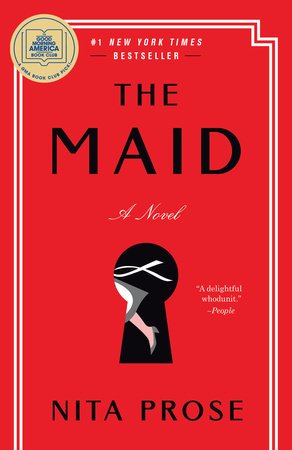 The Maid by Nita Prose book cover