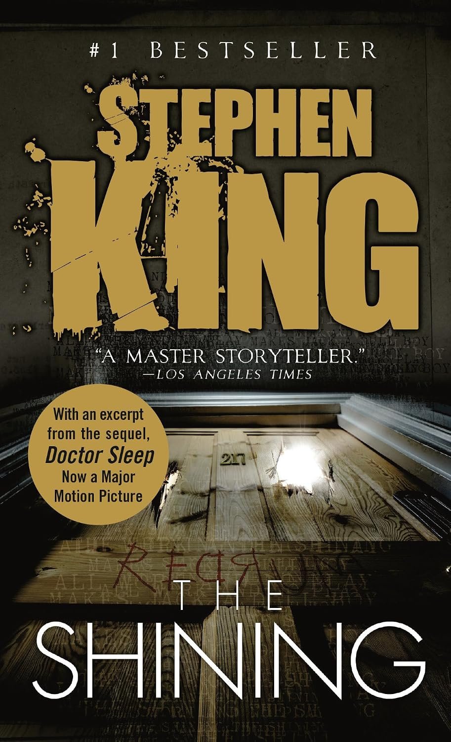 The Shining by Stephen King book cover