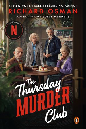The Thursday Murder Club by Richard Osman book cover - cozy mystery books for beginners